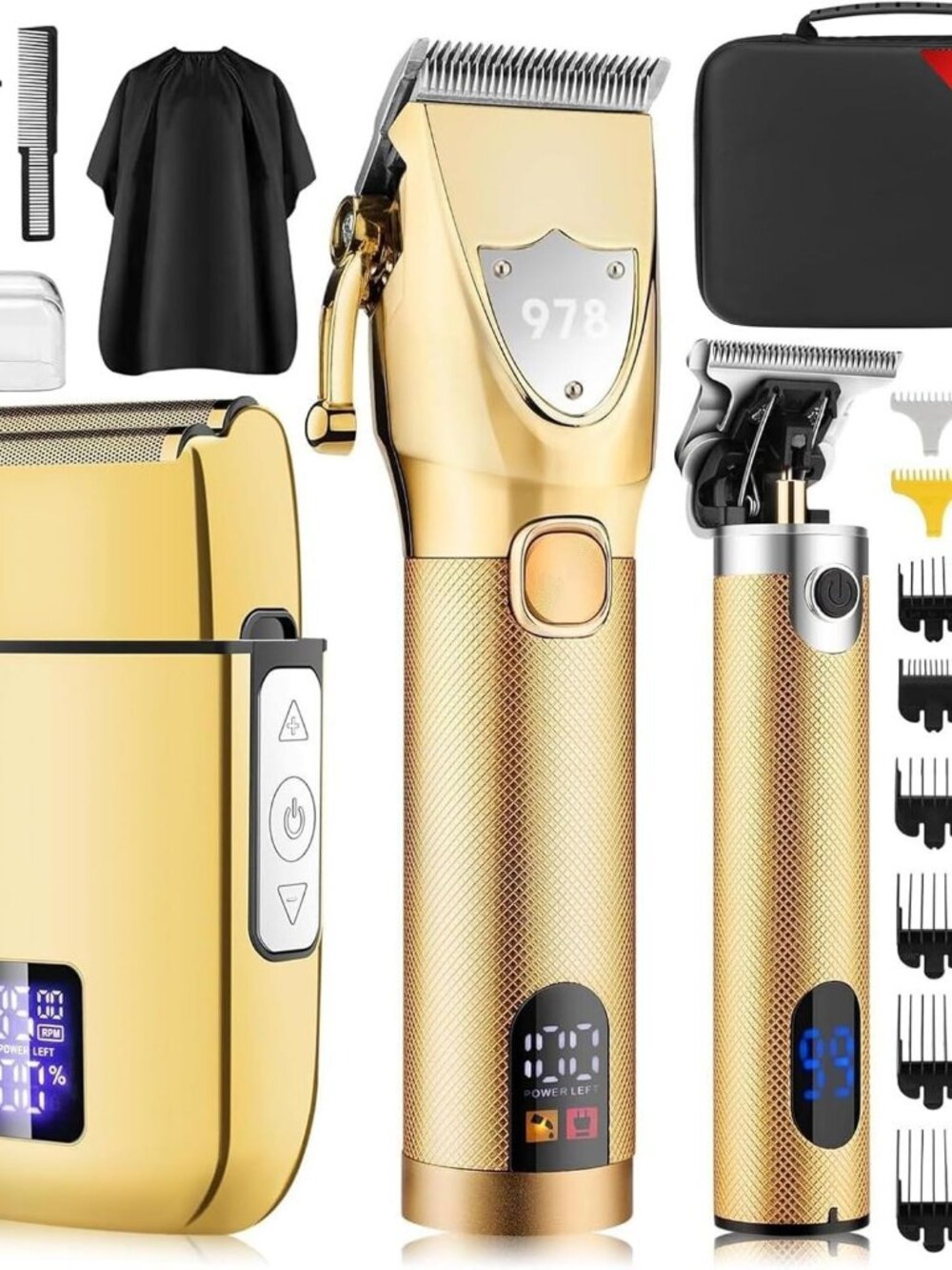 READ Hair Clippers for Men Professional, Cordless Beard Trimmer & Electric Shave